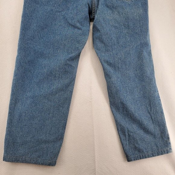 LEVI 550 Jeans Men's Straight Leg Denim 5-Pocket Medium Wash Blue 40/L32 - Picture 8 of 11